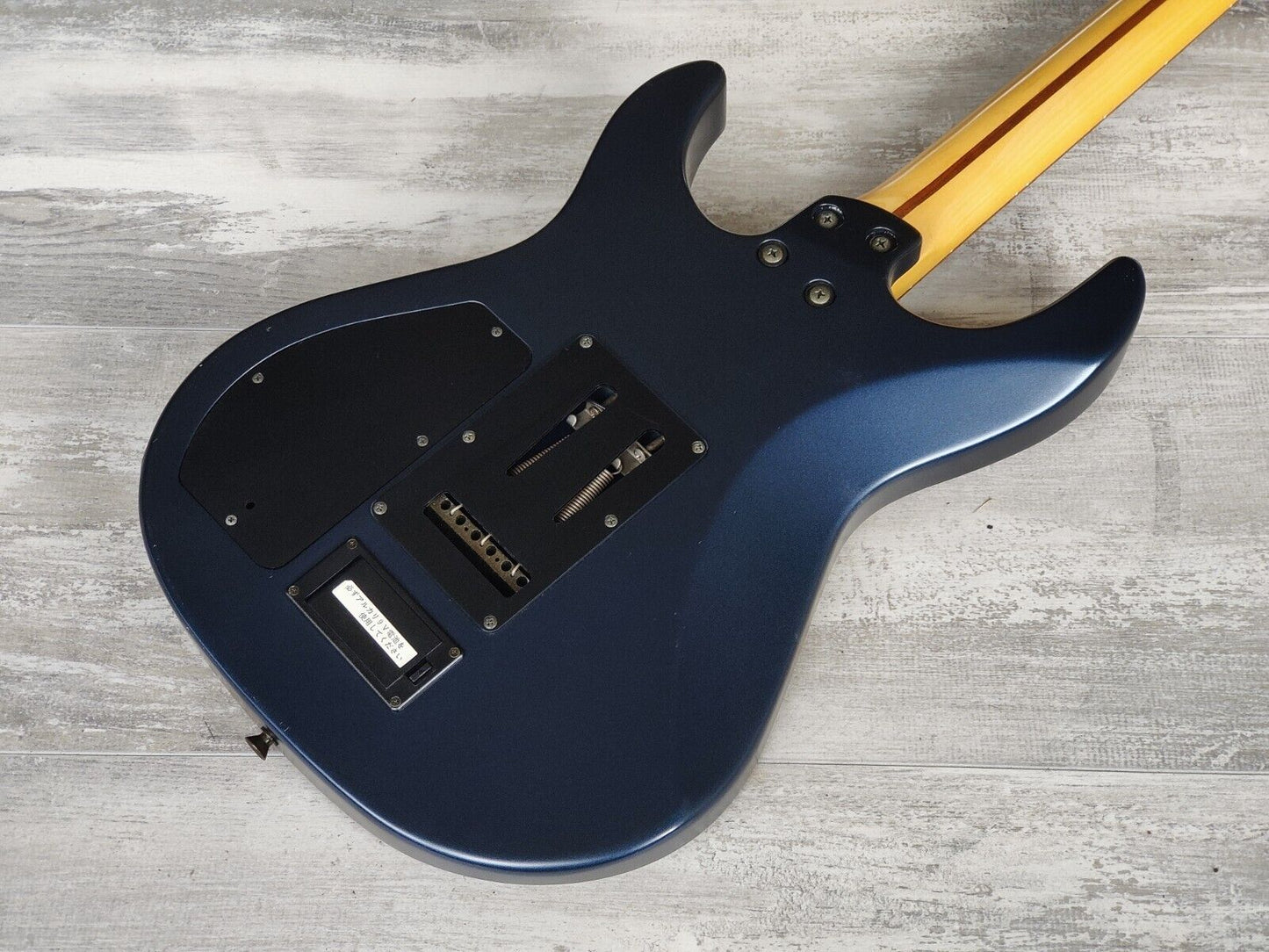 2001 Fernandes Revolver Superstrat w/Sustainer (Matte Blue)