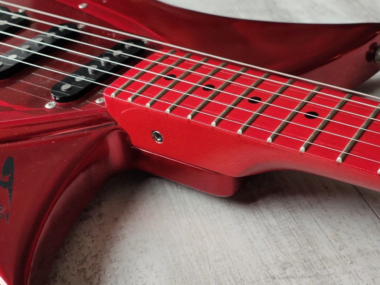2000’s Tokai Japan A-140SH SR-M Talbo Aluminium Custom Electric Guitar (Red)