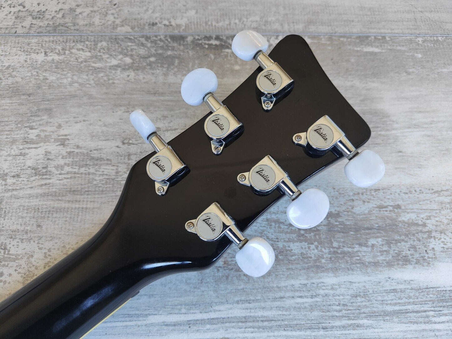 2006 Italia Torino Semi Hollowbody Electric Guitar (Sparkle Gold)