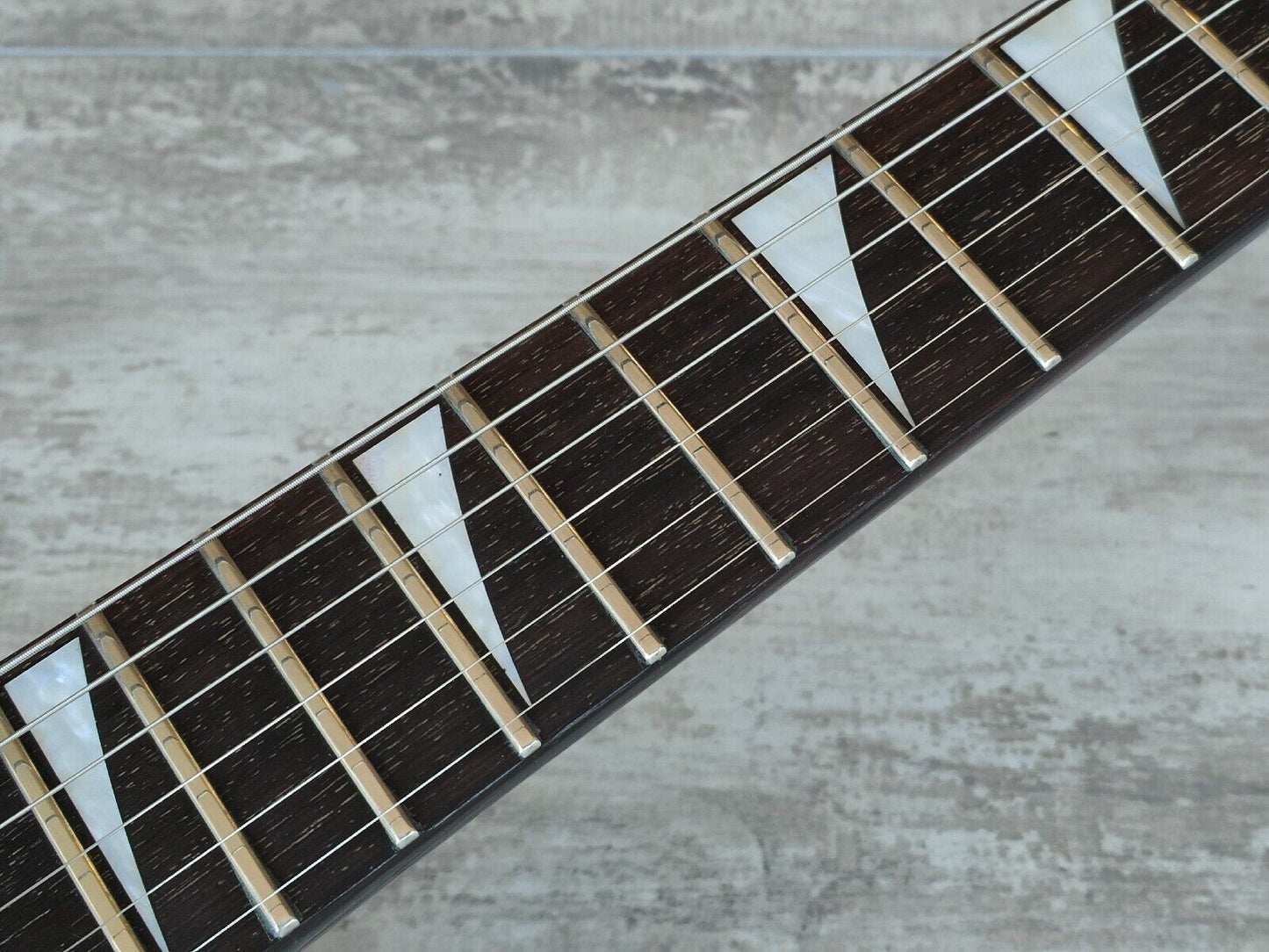 2004 Jackson Stars Japan RR-J2 Rhoads Neckthru Flying V w/Schaller (Black)