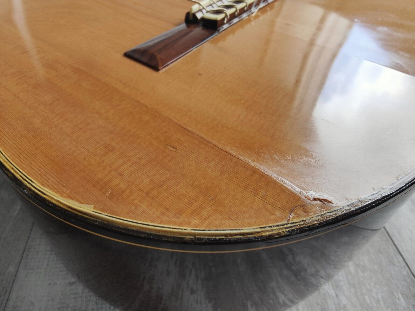 2000's Ryoji Matsuoka M60 Nylon String Japanese Flamenco Guitar (Natural)