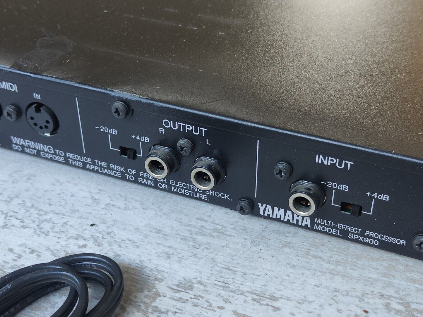Yamaha SPX900 Multi Effects Rack Processor