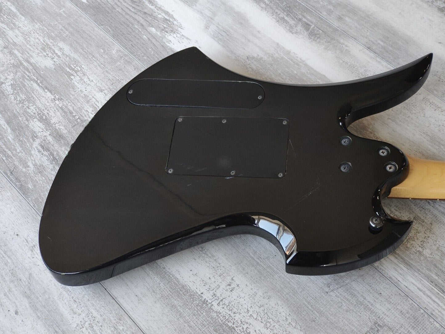 2000's BC Rich Mockingbird w/Floyd Rose (Transparent Black)