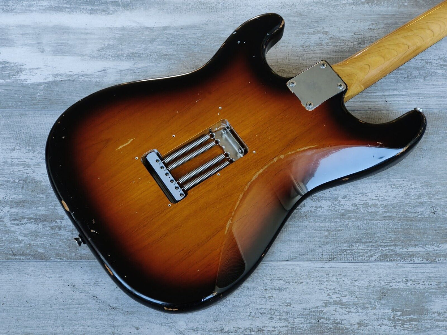 2004 Fender Japan '62 Reissue Stratocaster w/Custom Shop Pickups (Relic 'burst)