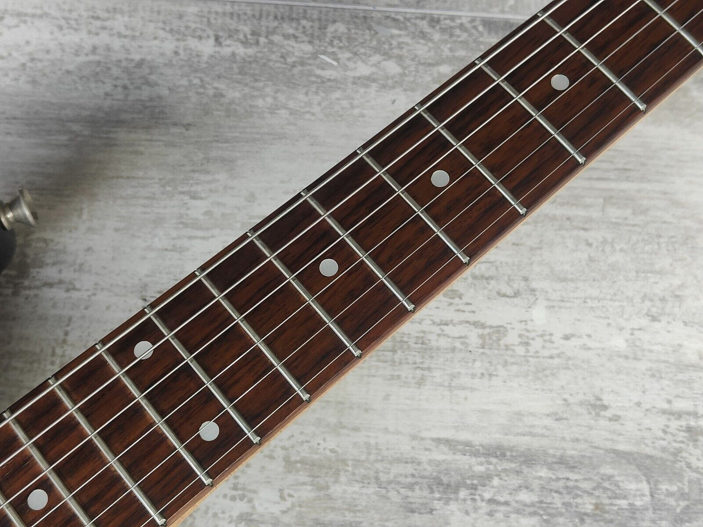 1993 Fender Japan ST-CHAMP Travel Stratocaster MIJ (Sunburst)