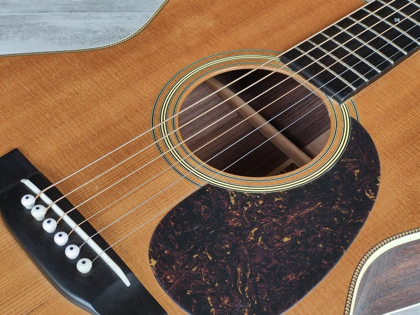 2001 Cat's Eyes (Tokai Japan) CEV-180T (000-28) Acoustic Guitar (Natural)