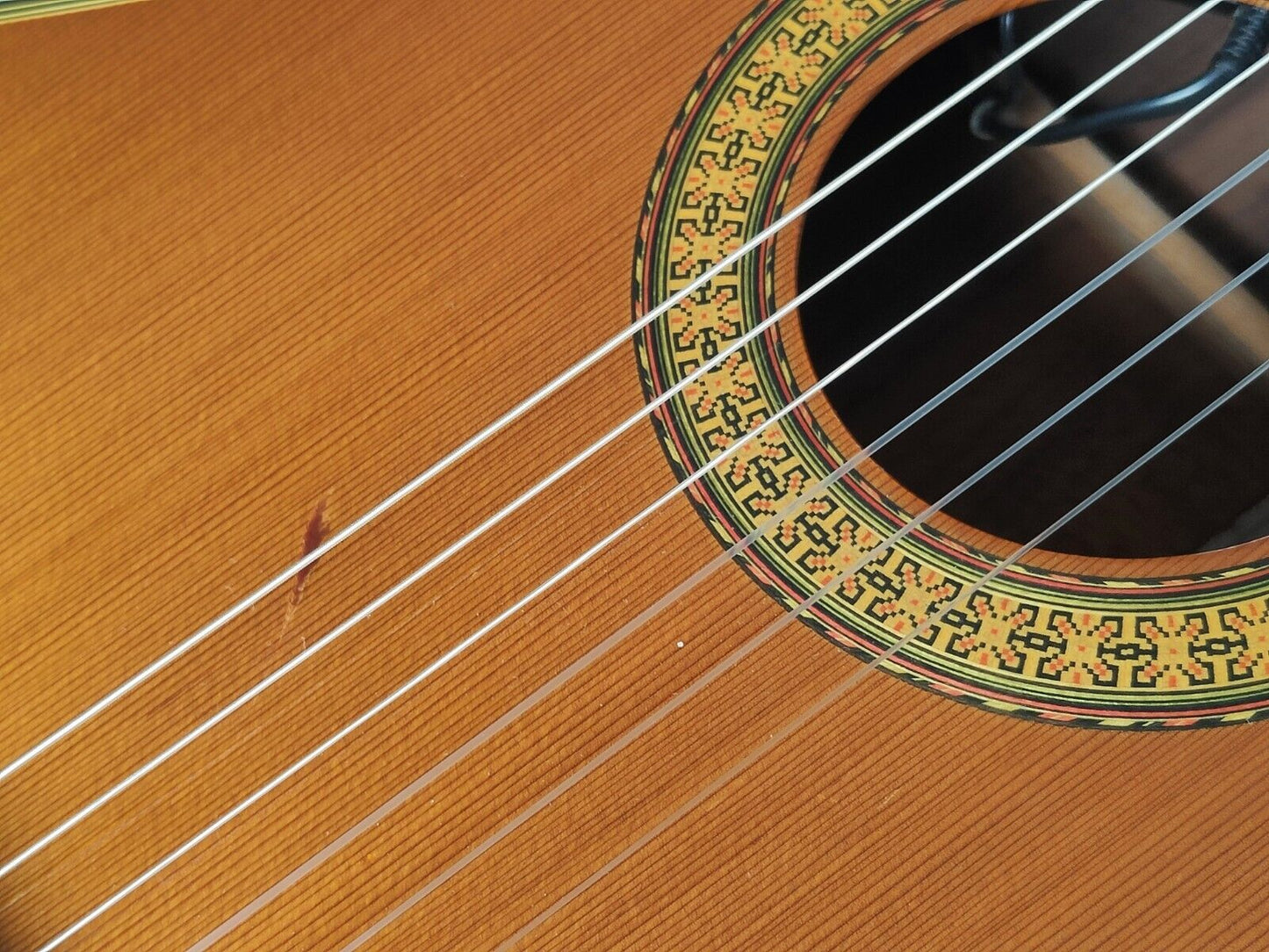 2000 Takamine Japan PT-307 Electric/Acoustic Classical Guitar (Solid Spruce)