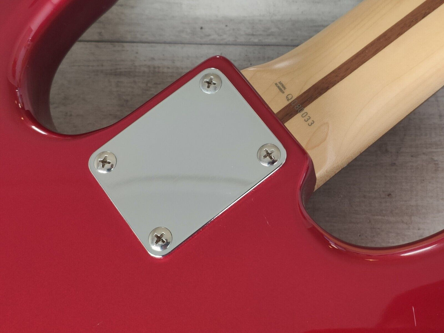 2002 Fender Japan Jazz Bass Standard (Candy Apple Red)