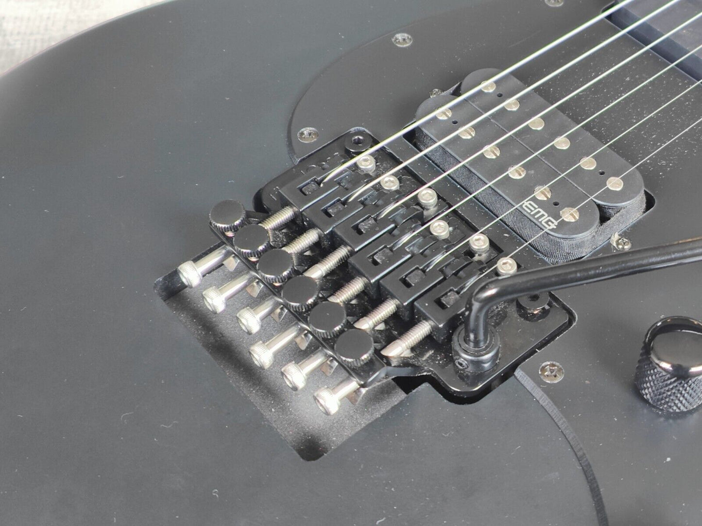 2017 Schecter Sun Valley Super Shredder FR S w/Sustainiac + EMG (Satin Black)