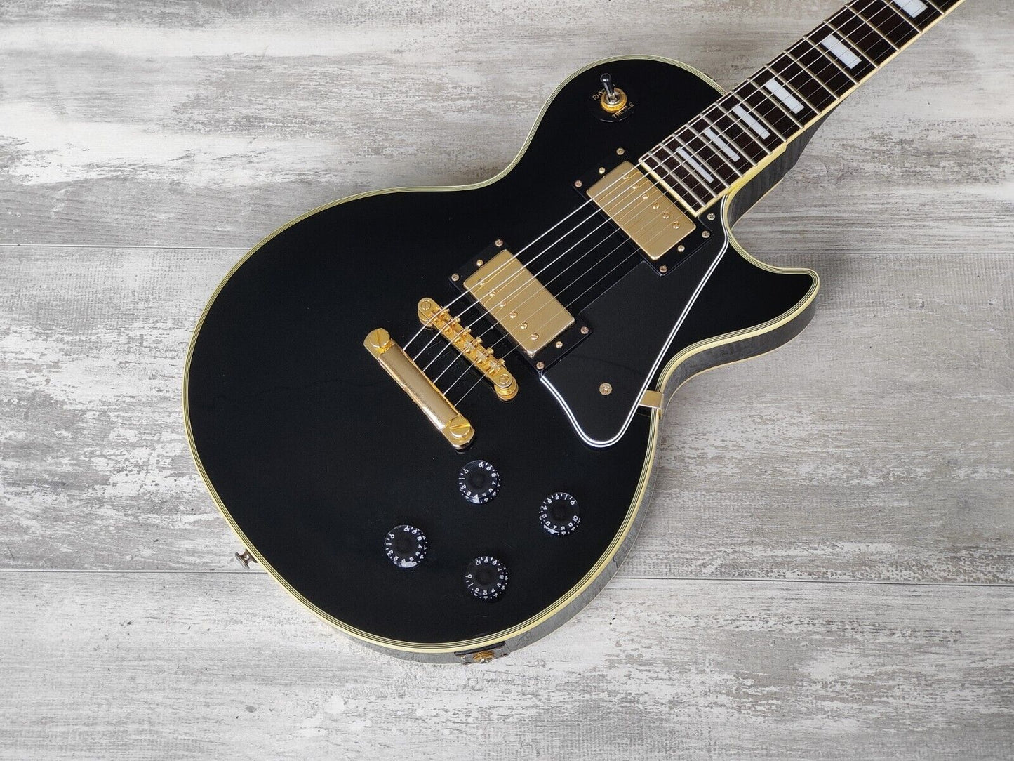 2001 Epiphone Les Paul Custom (Black)