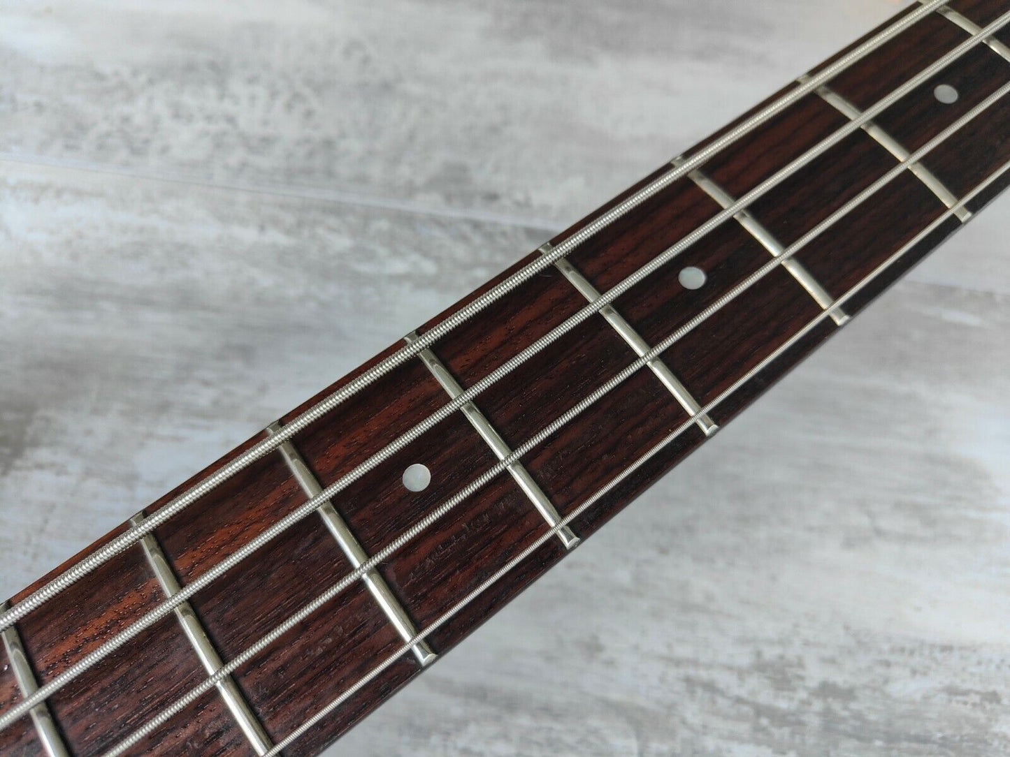 1989 Rockoon Japan (by Kawai) KRB-55PJ Bass (See Through Brown)