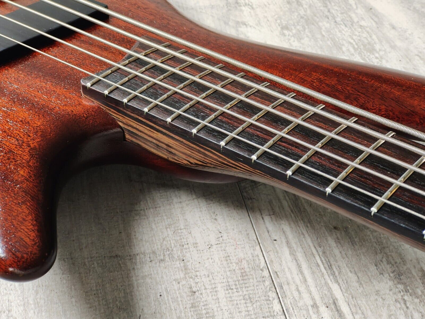 2001 Ibanez Japan SR755 SDGR Sound Gear 5-String Bass (Walnut)