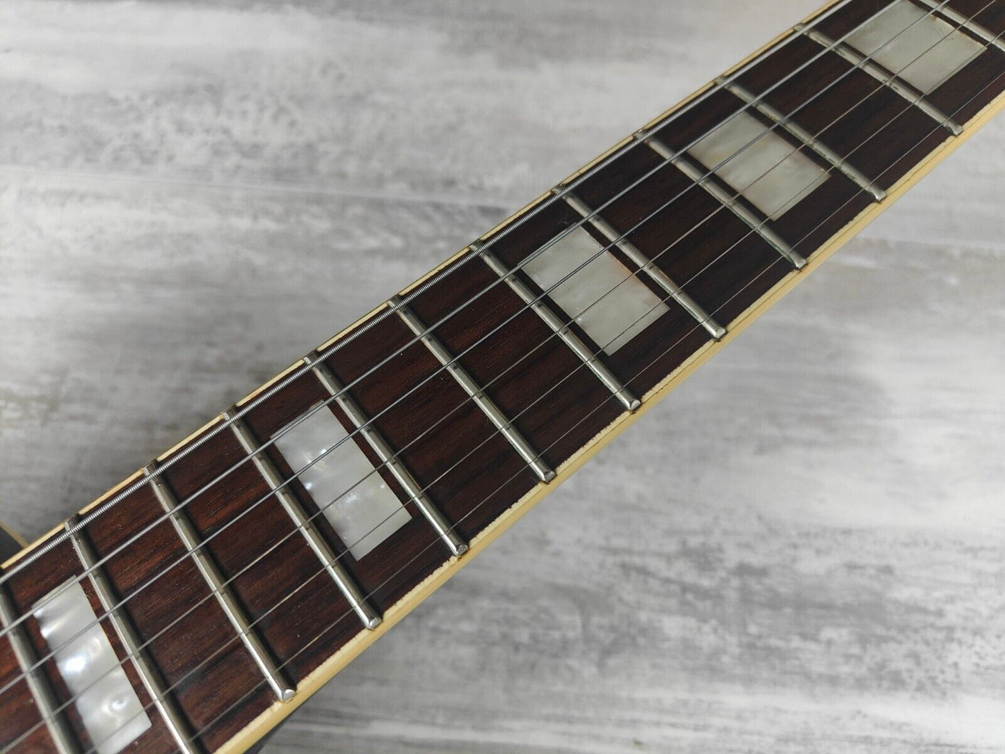Blitz by Aria Pro II Les Paul Custom (Black Sykes)