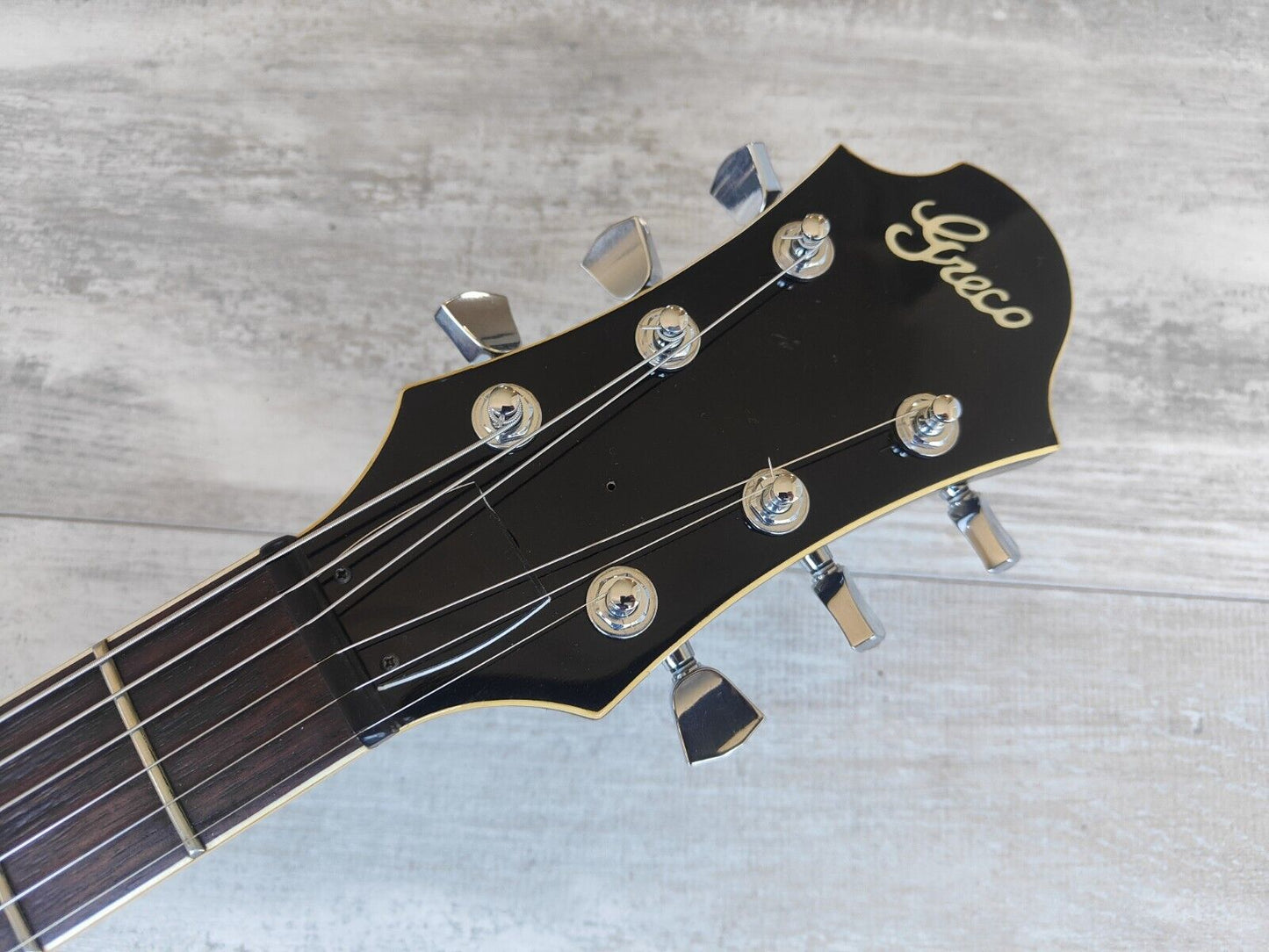 1997 Greco Japan LG-70 Eclipse Style Single Cutaway (Black)