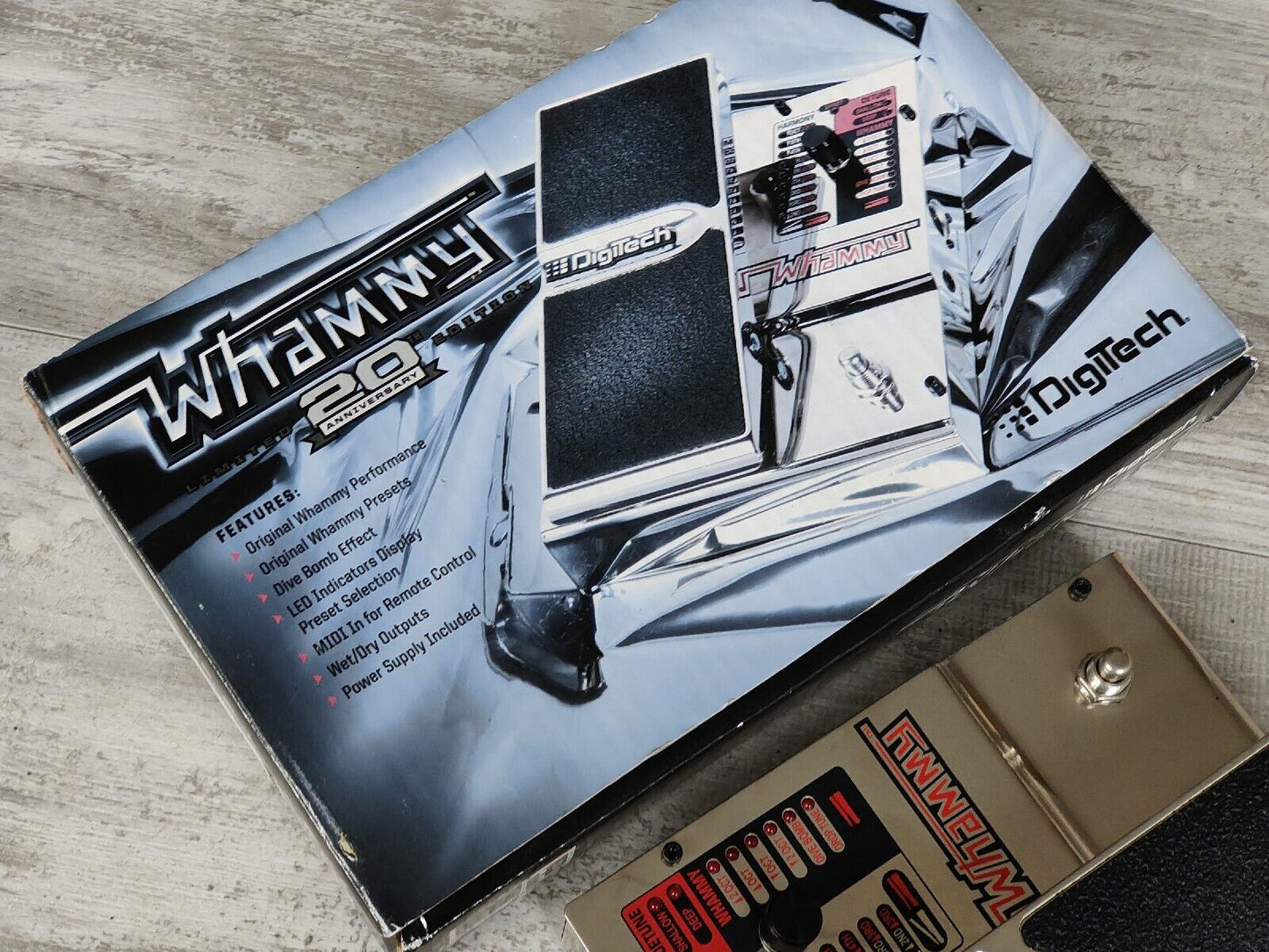 2010 Digitech Limited Edition Chrome Whammy (1 of 2000)
