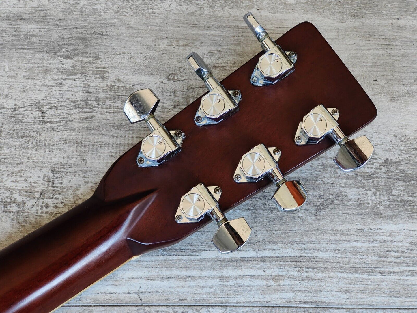 1980's Event (By Matsumoto Japan) Dreadnought Acoustic Guitar (Natural)