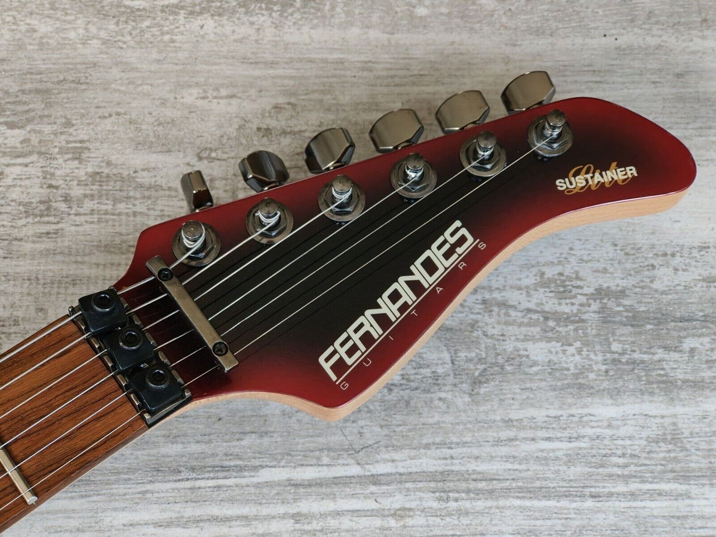 2002 Fernandes FR-55S Superstrat (with Sustainer Lite)