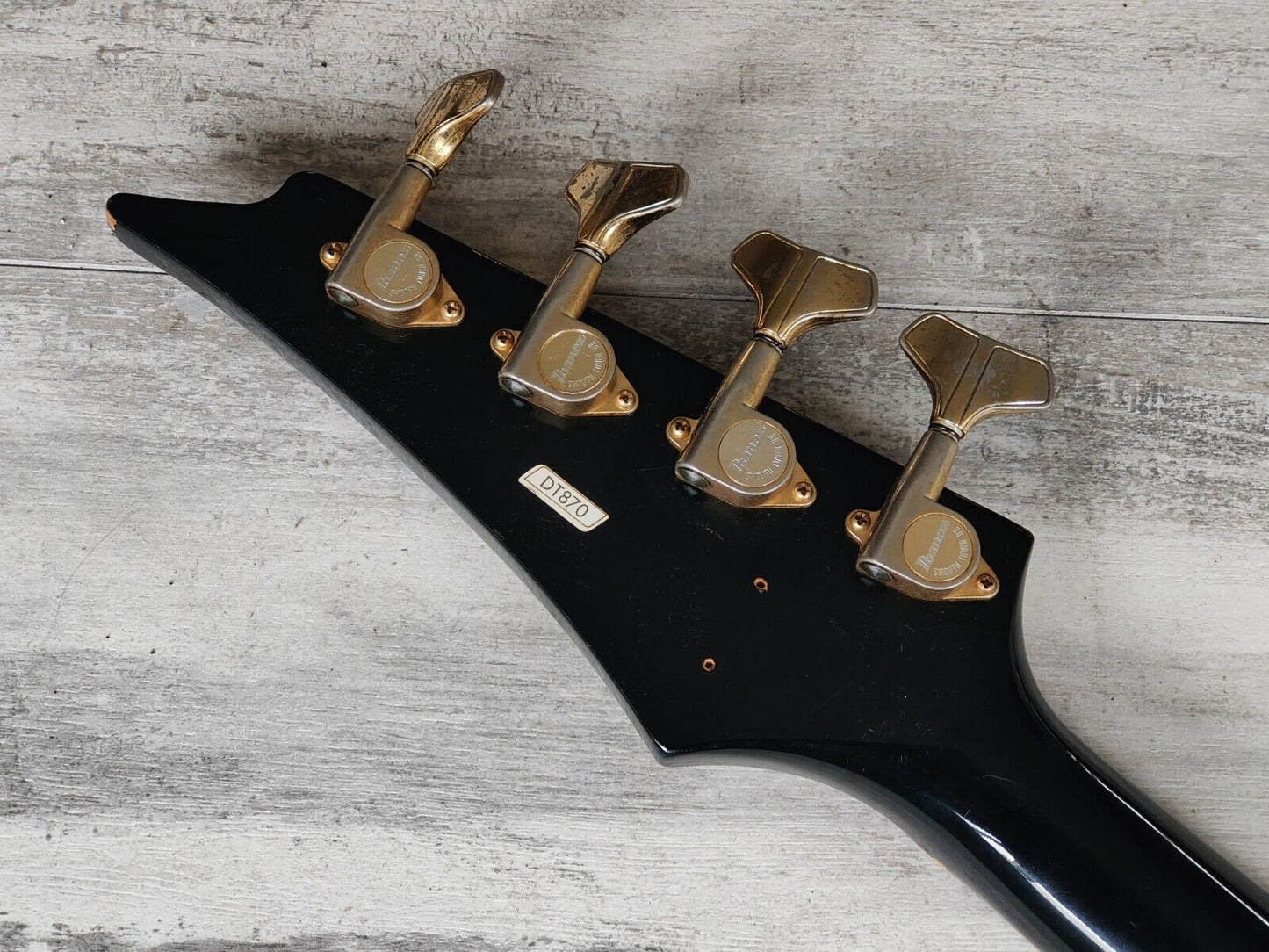 1984 Ibanez Japan DT-870 Destroyer II Vintage Bass (Black)