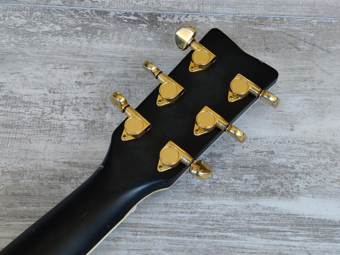 1990's Yamaha DW-4BL Acoustic Guitar (Black)