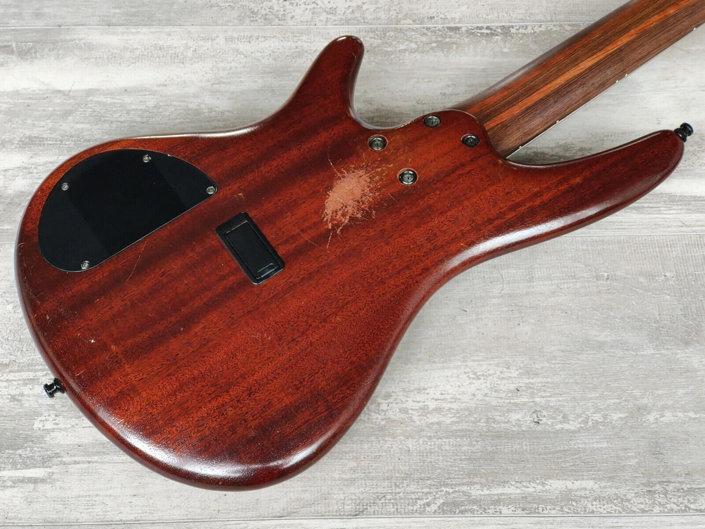 2001 Ibanez Japan SR755 SDGR Sound Gear 5-String Bass (Walnut)