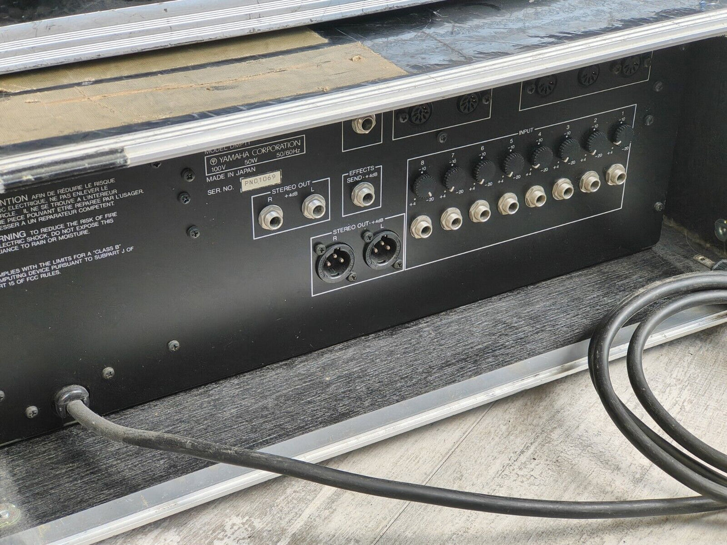 Yamaha DMP11 Digital Mixer w/Road Case