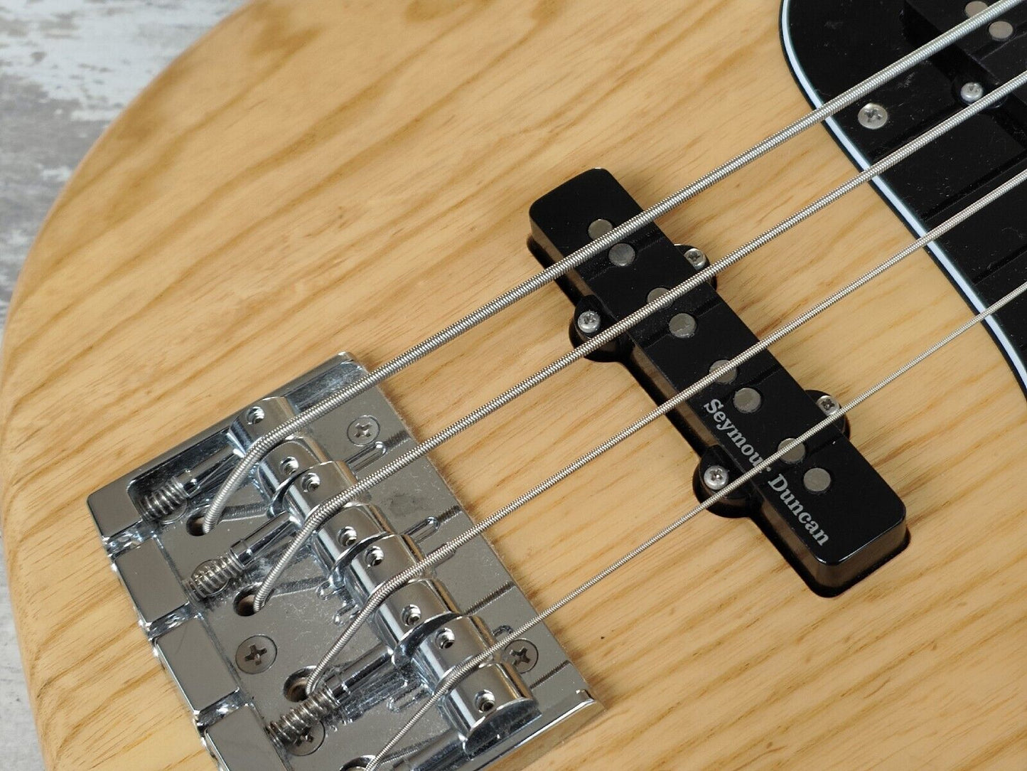 2013 Edwards Japan (by ESP) E-AM-135AS/M Jazz Bass (Natural)