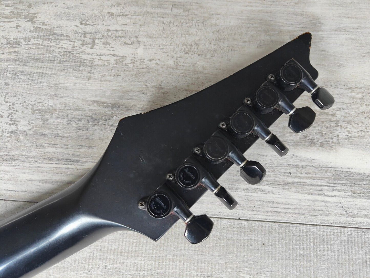 1985 Ibanez Japan Pro Line PL1450 Vintage Electric Guitar (Black)