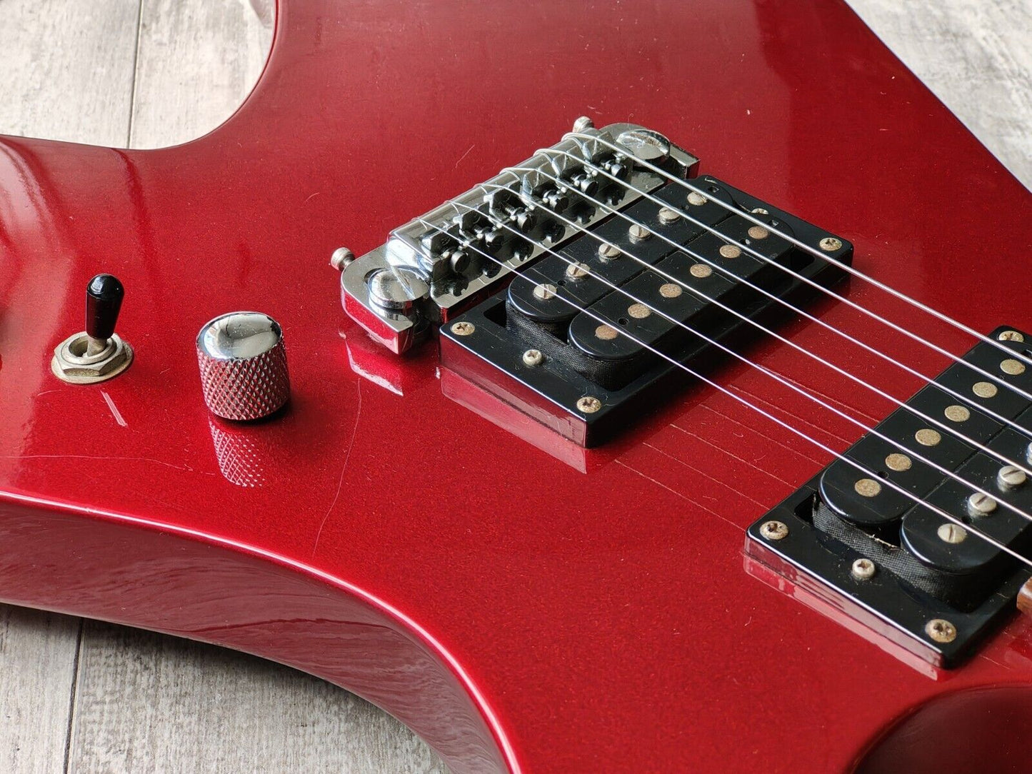 2000's BC Rich Warlock (Candy Apple Red)