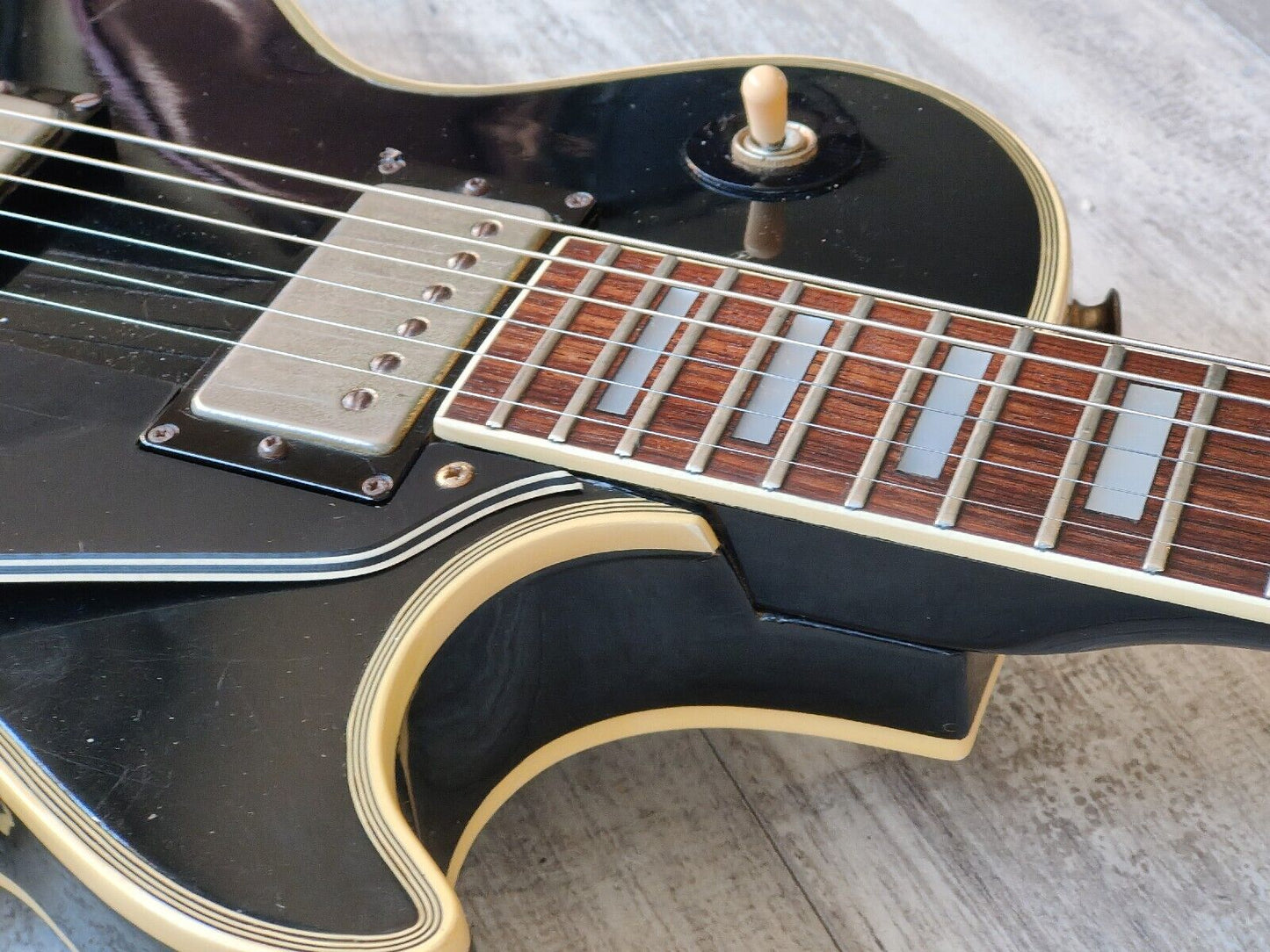 1977 Ibanez Japan 2350 Les Paul Custom (Black)