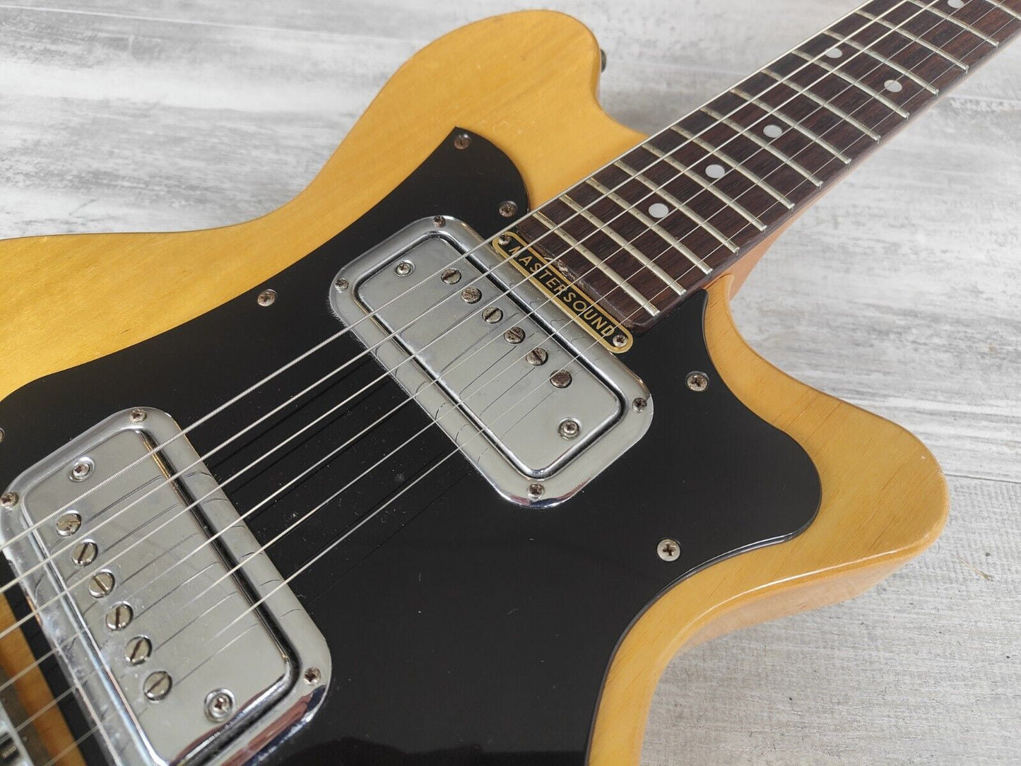 2001 Maton MS500 Mastersound Electric Guitar (Natural)