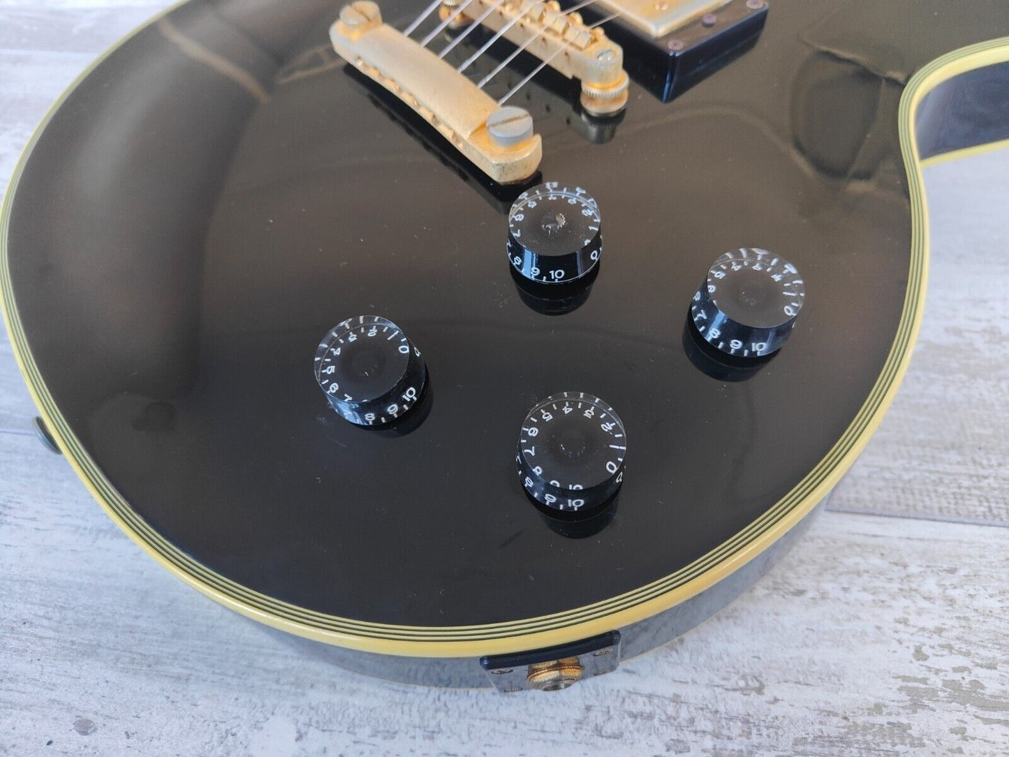 2001 Epiphone Les Paul Custom (Black)