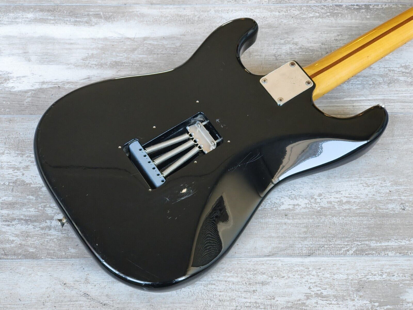 2002 Fender Japan ST57 '57 Reissue Upgraded/Modified Stratocaster (Black)
