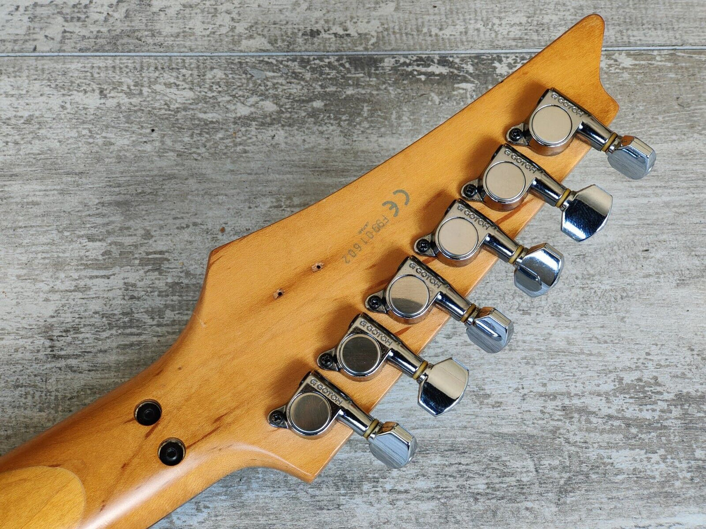 1999 Ibanez Japan RG450AH RG Series HSH Superstrat (Zinc Silver)