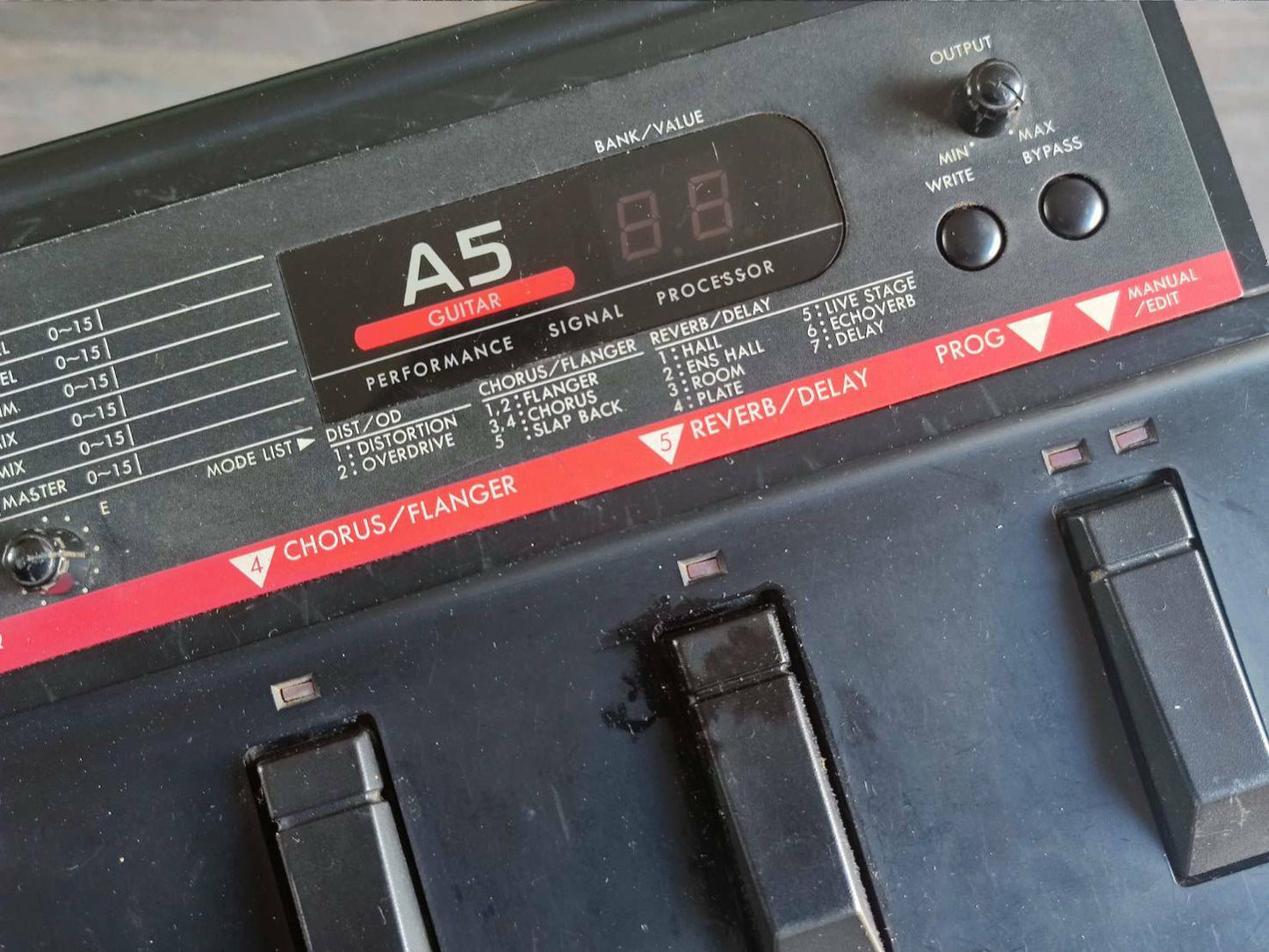 Korg A5 GTR Vintage Guitar Multi MIJ Japan Effects Pedal