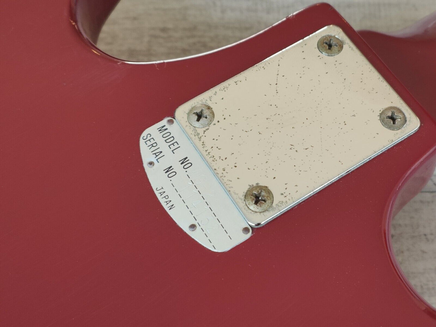 1960's Teisco Japan WG-2L w/Tokai P90's (Red)
