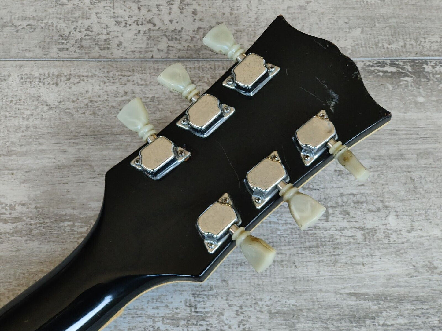 1974 Greco Japan EG-380B Les Paul Custom (Ebony)