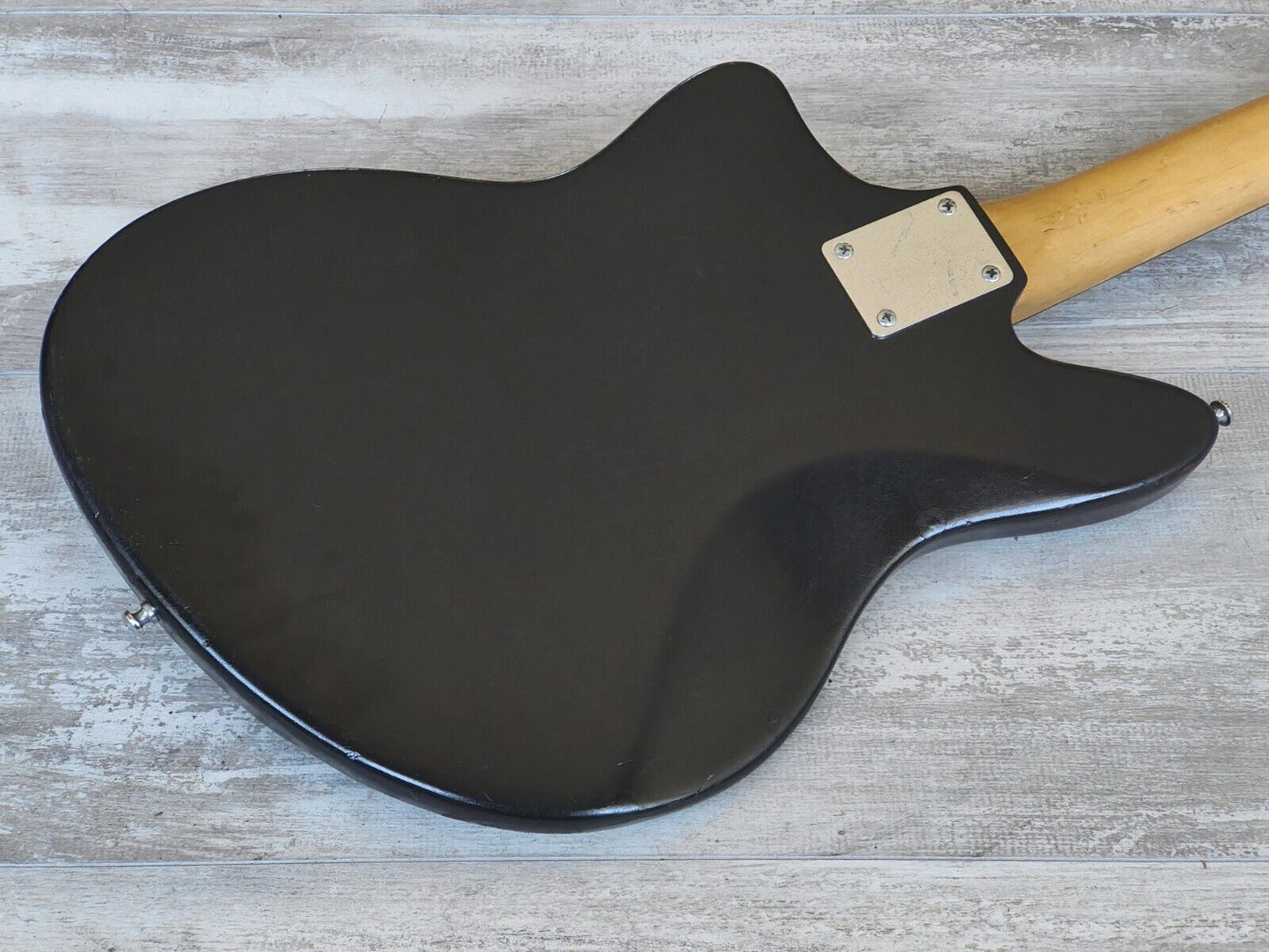 1964 Guyatone Japan LG-130T Vintage Guitar (Refinished Black)
