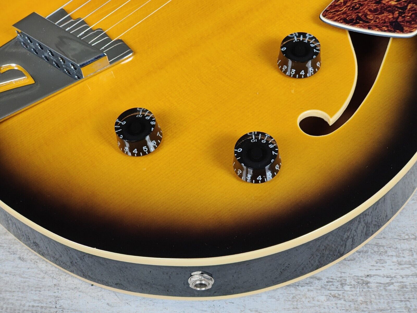 2013 Italia Torino Semi Hollowbody Electric Guitar (Sunburst)