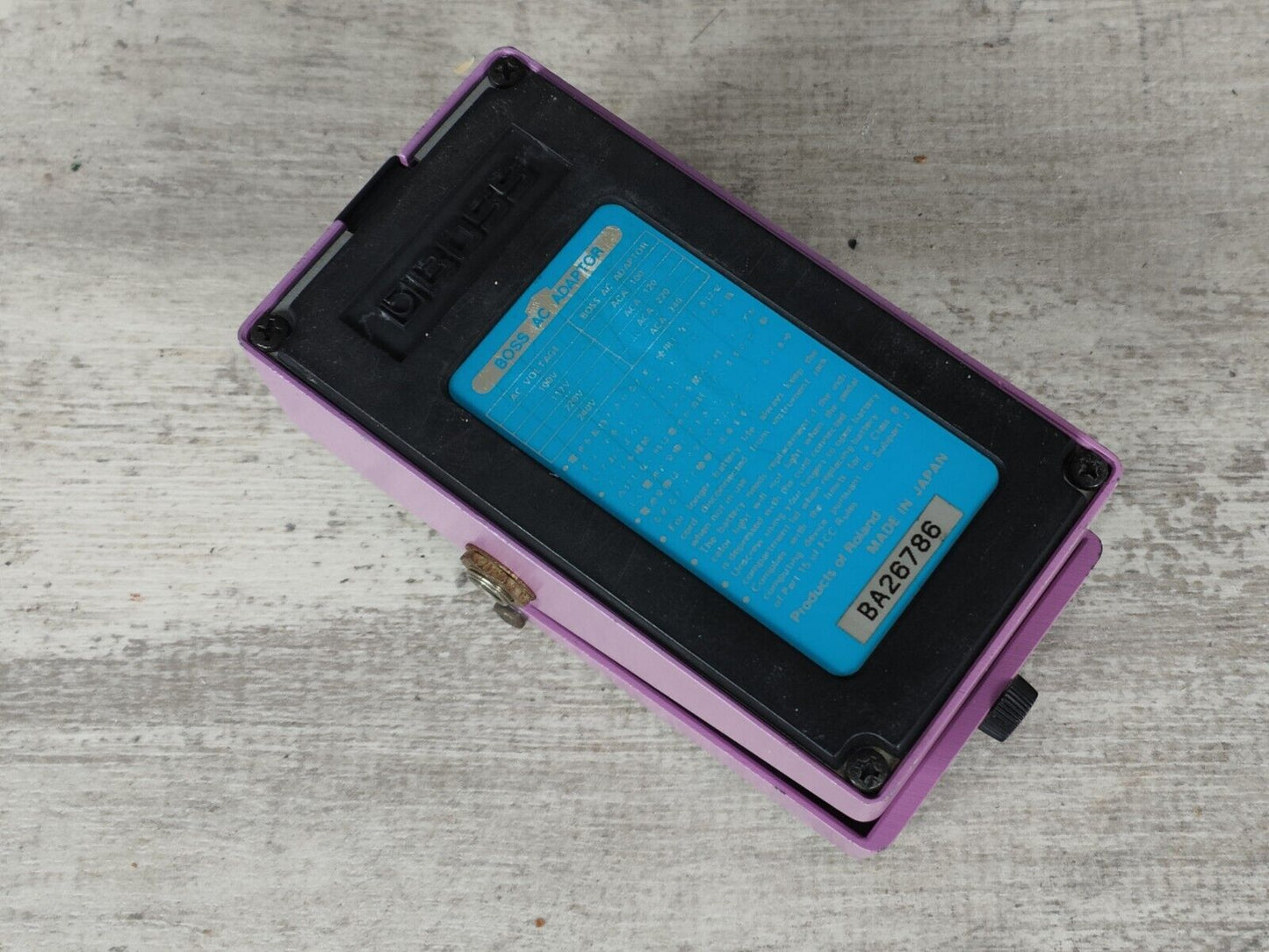 1989 Boss Japan HF-2 Vintage Hi Band Flanger Pedal