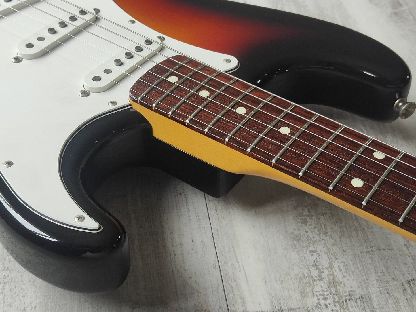 1999 Fender Japan ST62-58US '62 Reissue Stratocaster w/US Pickups (Sunburst)