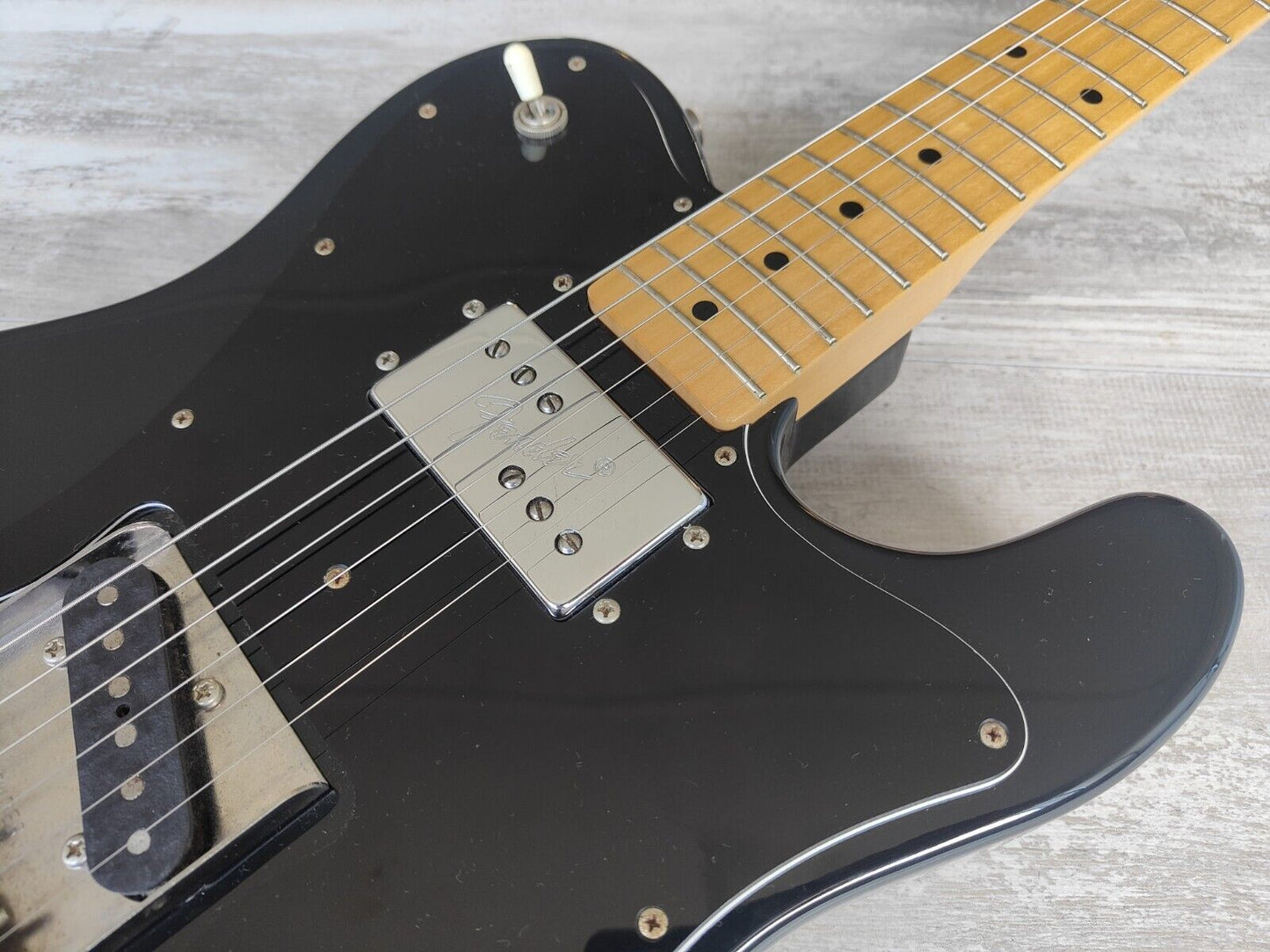 2002 Fender Japan TC72-70 '72 Reissue Telecaster Custom (Black)