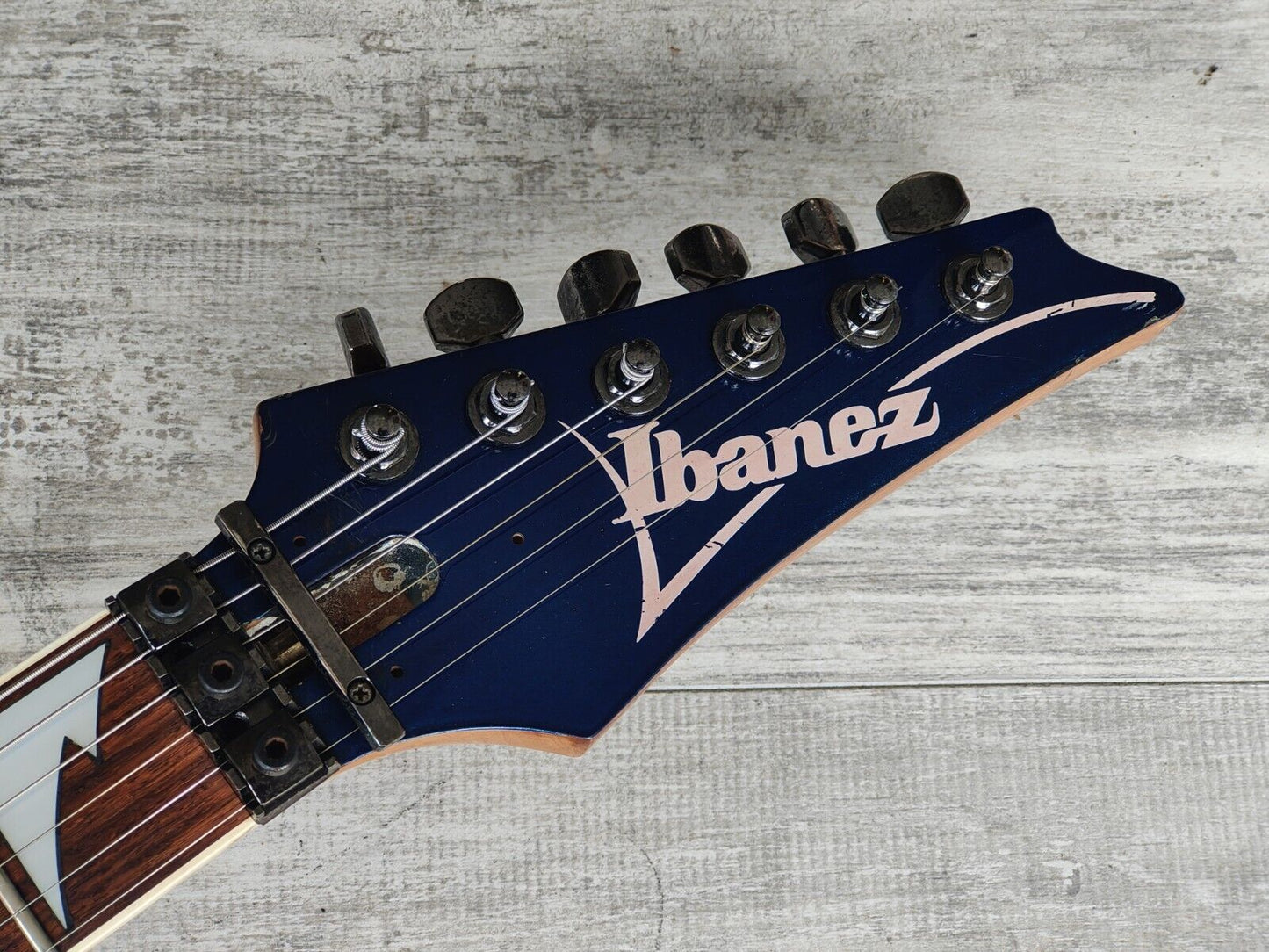 1993 Ibanez Japan PGM100 Paul Gilbert Signature Model Superstrat (Jewel Blue)