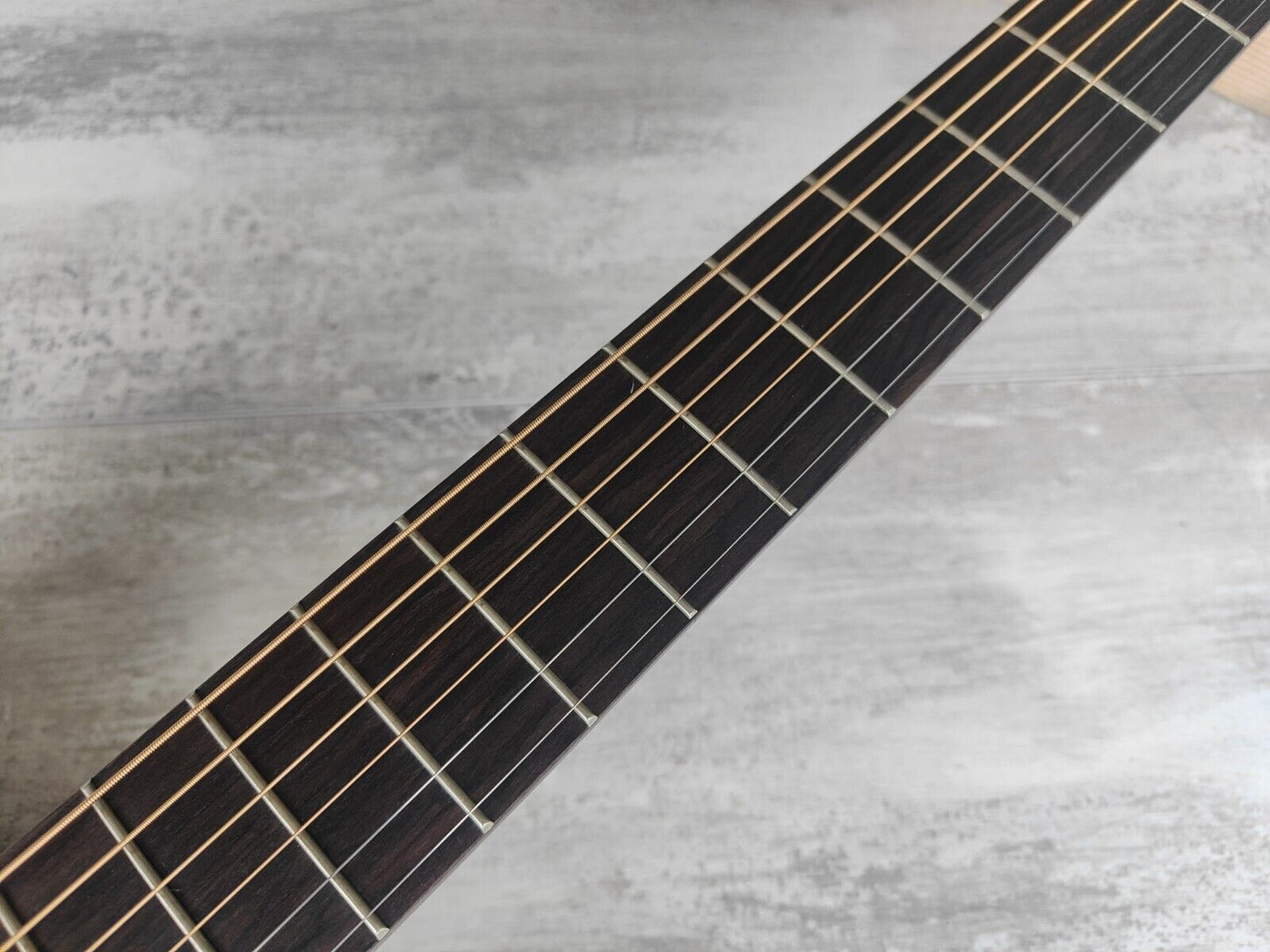 2018 Aria FET-F1 Electric/Acoustic Guitar (Violin Burst)