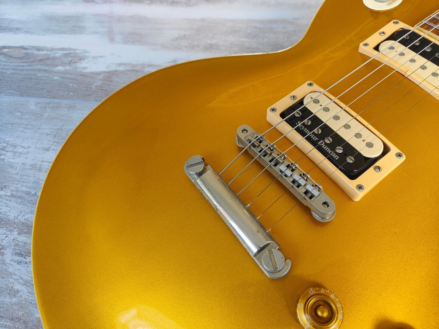 2000's Edwards (by ESP Japan) E-LP-85SD Les Paul Standard (Goldtop)