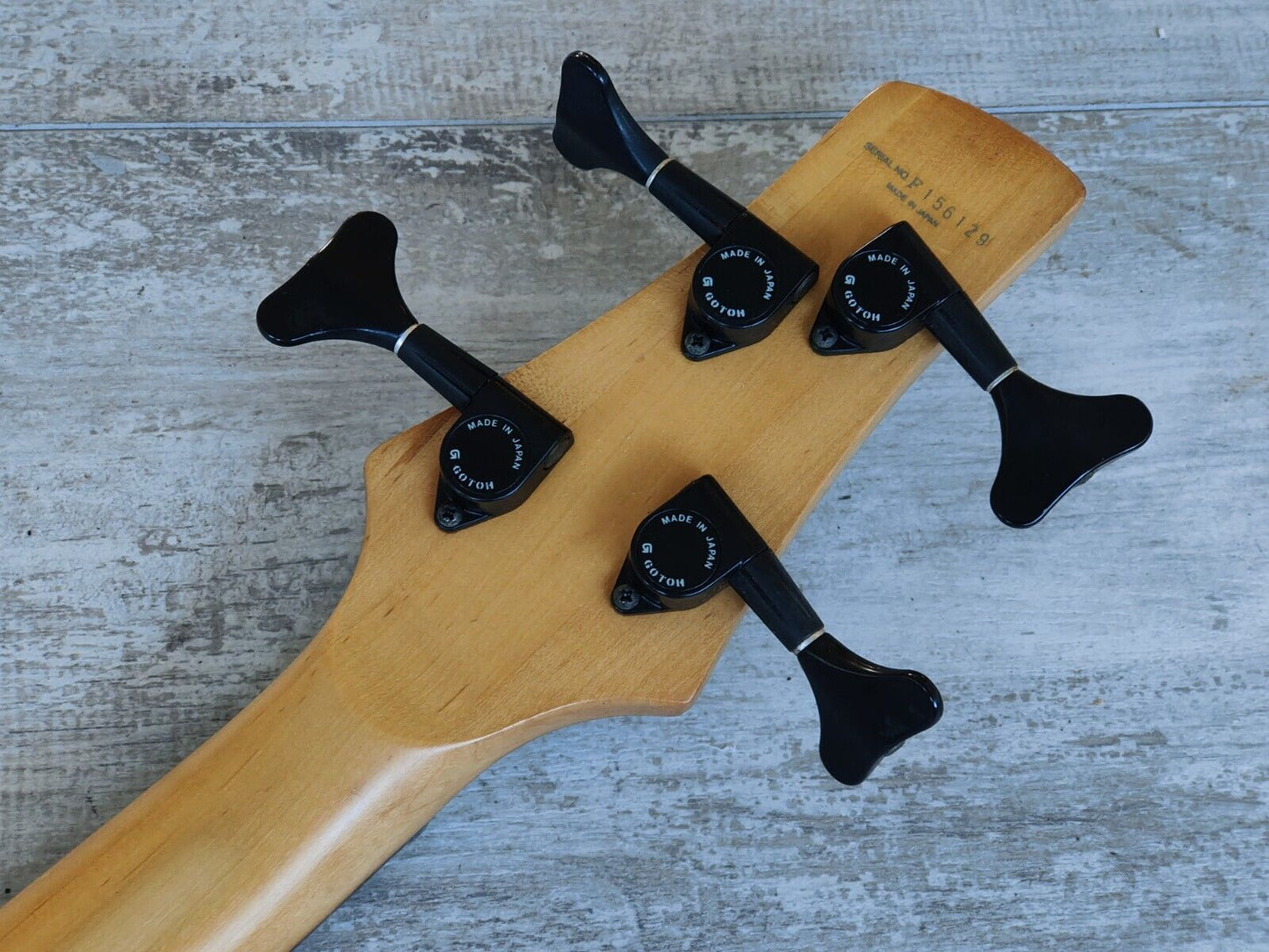 1991 Ibanez Japan SR-600D SDGR Soundgear Fretless Bass (Ruby Red)