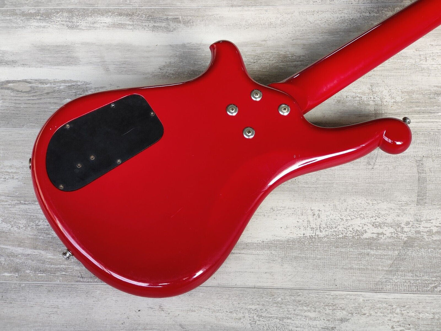 1994 Trissi Labo 4-String Bass w/Tremolo System (Red)
