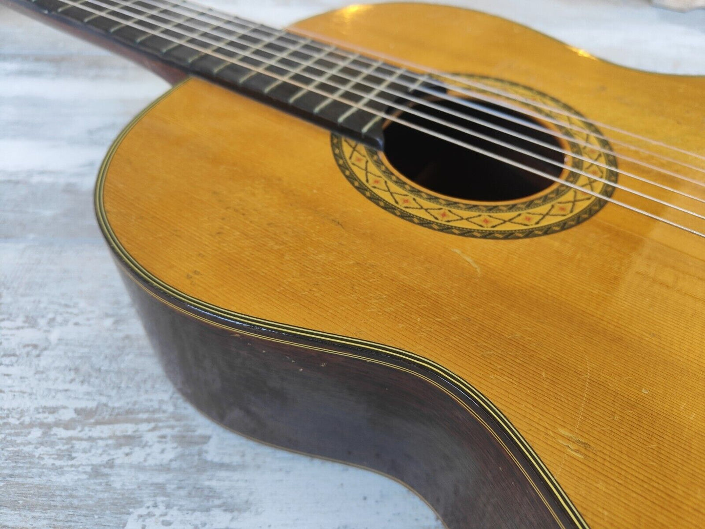 1982 Takamine Japan PTG-010 Electric/Acoustic Classical Guitar (Solid Spruce)