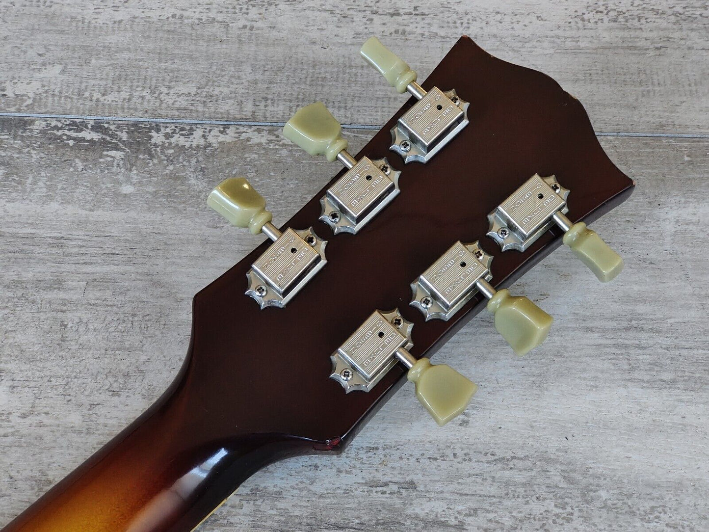 1974 Greco Japan SA-500 ES-339 Sized Hollowbody w/No F-Holes (Brown Sunburst)