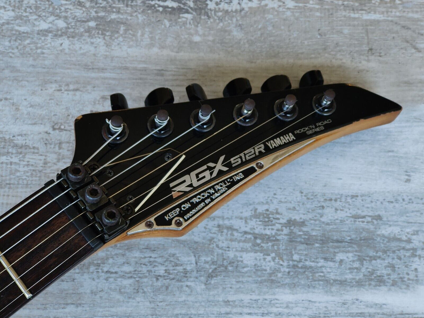 1990's Yamaha Japan RGX512R HSS Superstrat (Black)