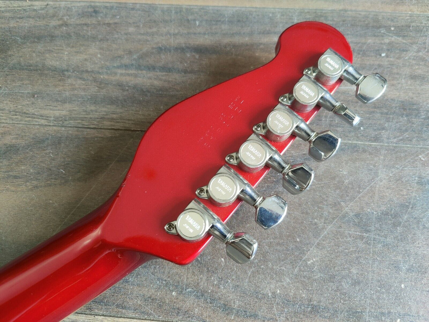 1987 Yamaha Japan Session 512 HSS Stratocaster (Candy Apple Red)